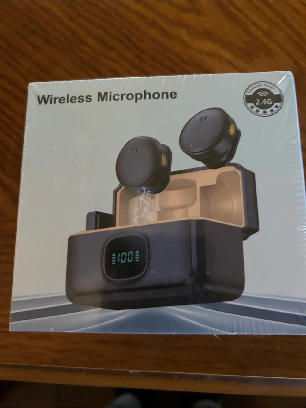 Wireless True Wireless Earbuds with Charging Case - Black